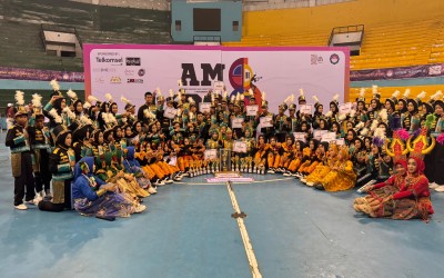 MTs Negeri Soppeng Raih Juara Umum 1 di Akkarena Marching Band Competition 8