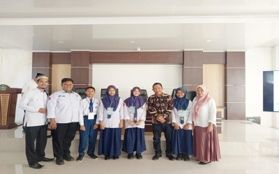 Pelepasan Peserta Olimpiade Madrasah Indonesia Kabupaten Soppeng Menuju Tingkat Provinsi