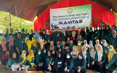 Didirikan Sejak  Tahun 1985, IKA MTsN Soppeng  Gelar Temu Alumni